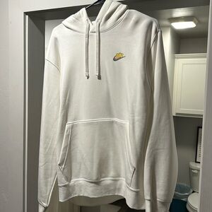 White Nike hoodie!!